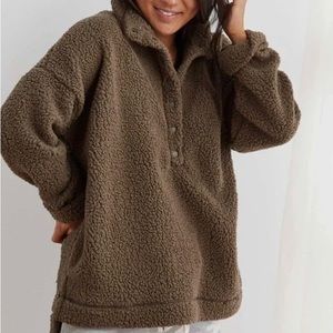 Aerie Sherpa Pullover